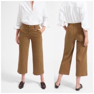 Everlane wide leg crop